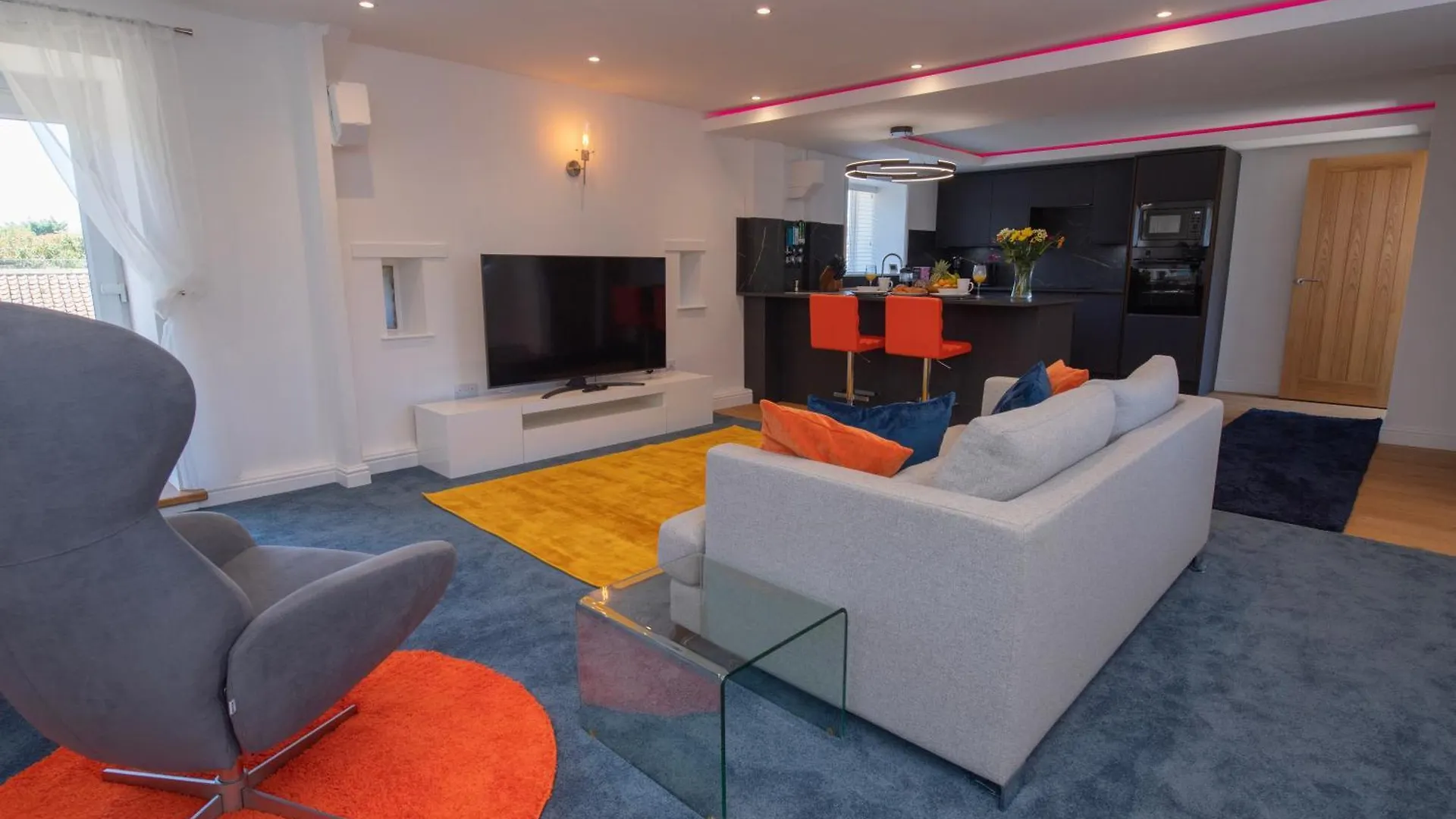 The Hayloft, Sewerby, Bridlington, Wi-Fi & Parking Apartment